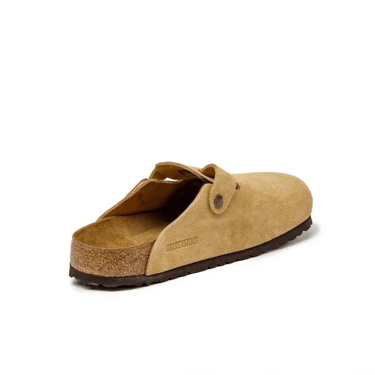 Birkenstock Boston Suede Latte Cream - Got U Sneakers
