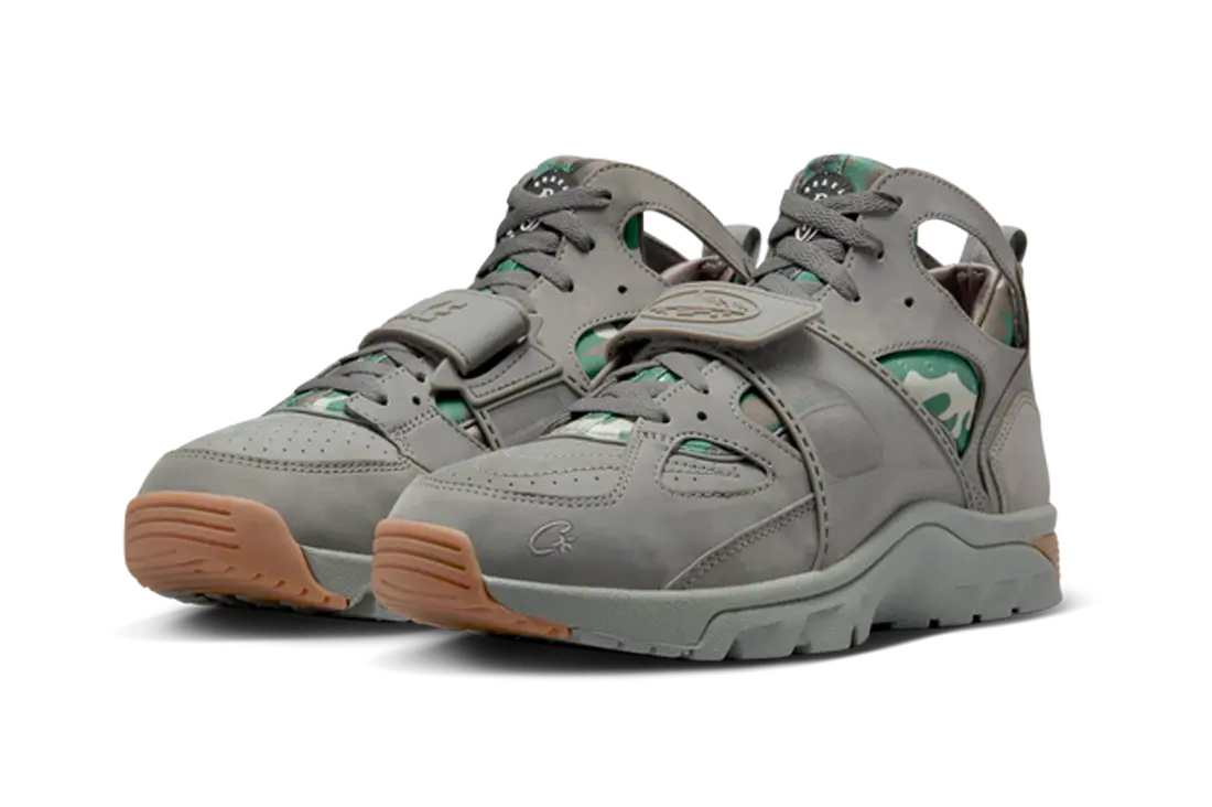 Nike Air Trainer Huarache Corteiz Gully Grey - Got U Sneakers
