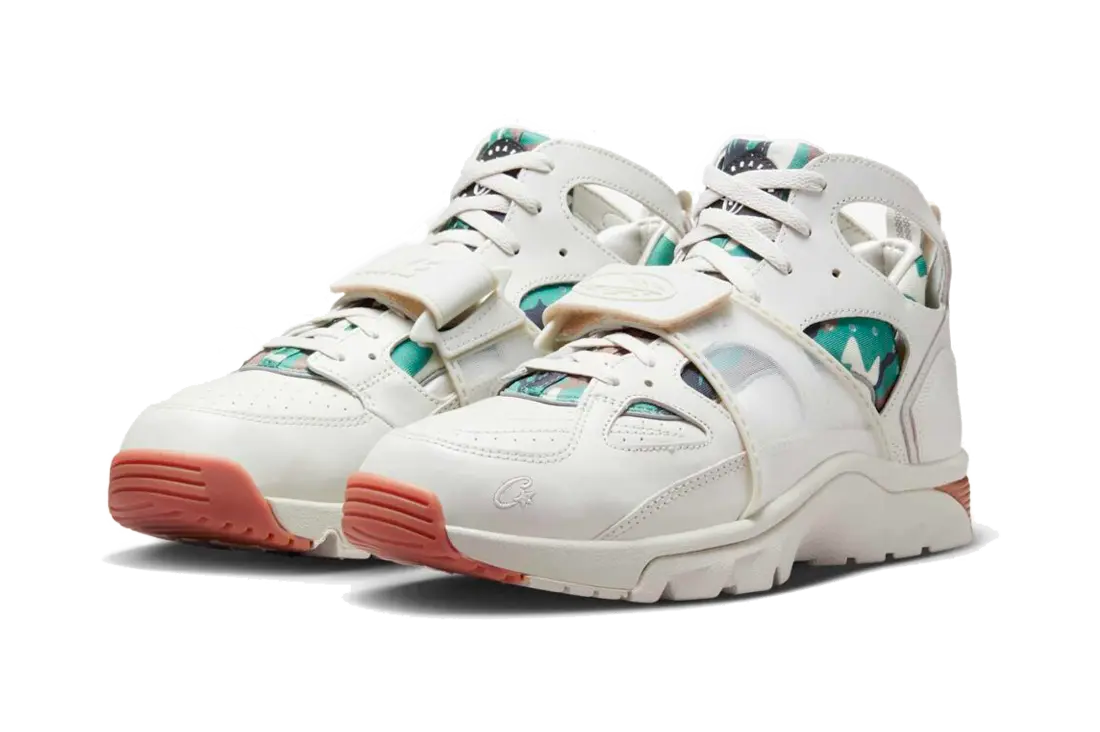 Nike Air Trainer Huarache Corteiz Light Bone - Got U Sneakers