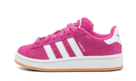 Basket fuschia violet blanc suede daim cuir campus 00s adidas