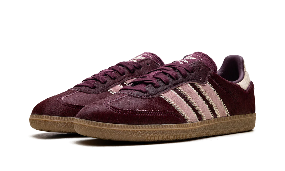 Sneakers Adidas Samba OG Maroon Sand Strata Pony