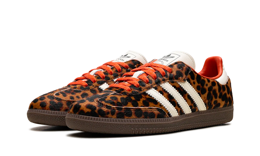 Adidas Samba OG Preloved Red Leopard