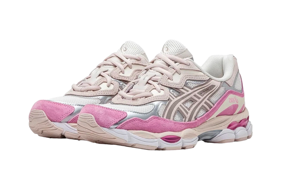 Sneakers Authentique Asics gel nyc cream mineral beige pink rose crème