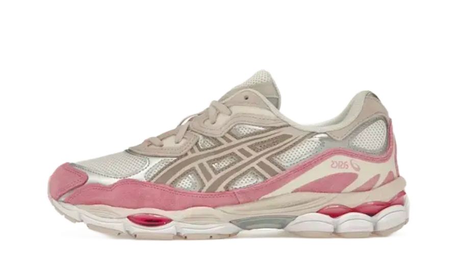 Sneakers Authentique Asics gel nyc cream mineral beige pink rose crème