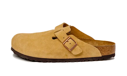 Birkenstock Boston Suede Latte Cream - Got U Sneakers