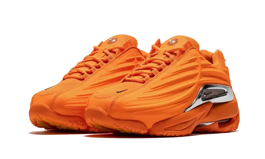 Basket orange total chrome argent nocta hot step 2 drake Nike