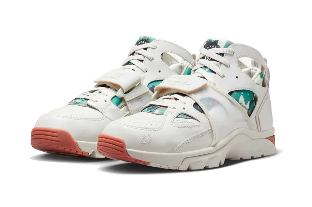 Nike Air Trainer Huarache Corteiz Light Bone - Got U Sneakers