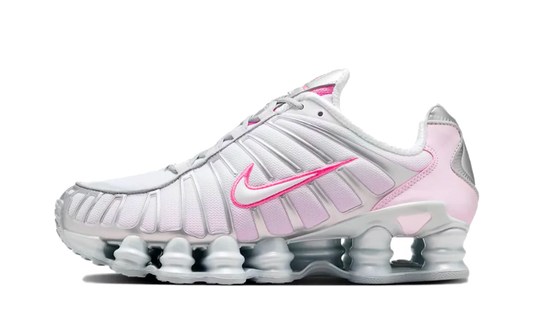 Sneakers Authentique Nike Shox TL Pink Foam rose et blanche 