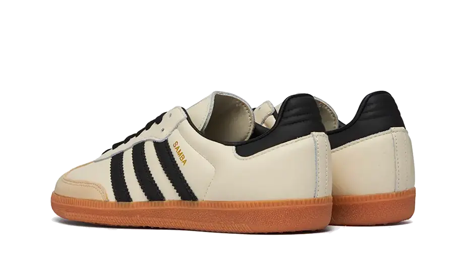 Basket beige creme sand noir samba og adidas