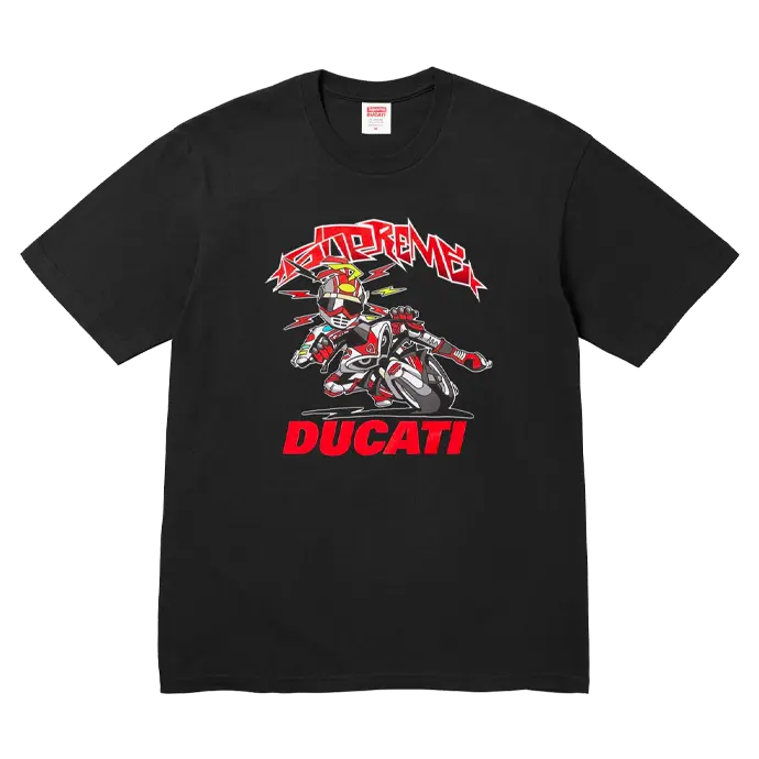 Supreme Ducati Bike Tee Black - Got U Sneakers