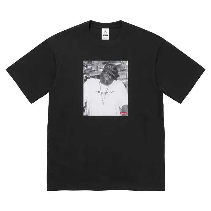 Supreme Jordan Biggie S/S Top Black - Got U Sneakers