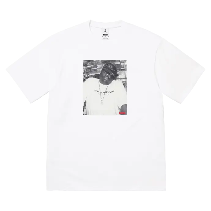 Supreme Jordan Biggie S/S Top White - Got U Sneakers
