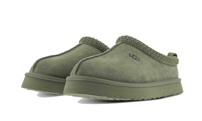 Paire de Basket, Chaussons UGG tazz slipper shaded clover olive green vert