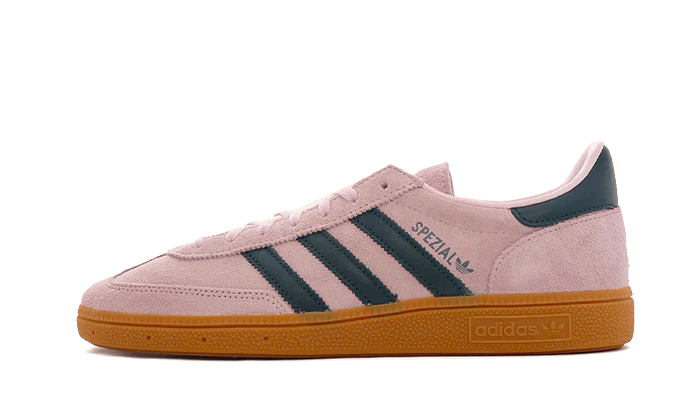 Basket rose bleu gum spezial handball adidas