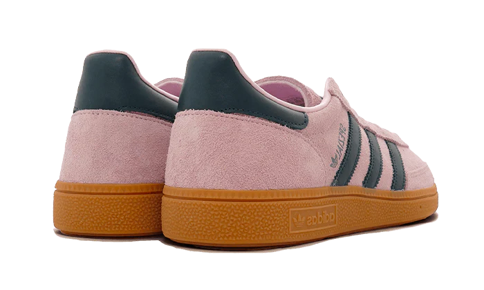 Basket rose bleu gum spezial handball adidas