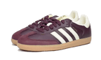 adidas Samba OG Maroon Gold Metallic (Women's) - Got U Sneakers