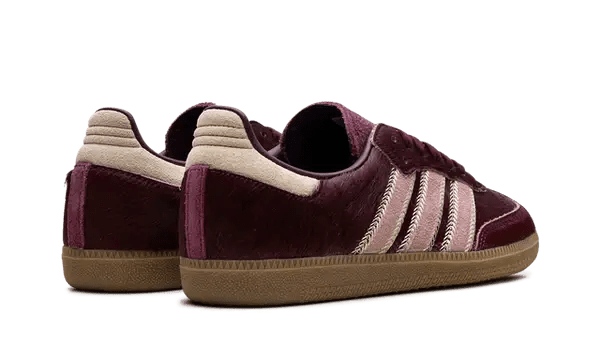 Adidas Samba OG Maroon Sand Strata Pony - Got U Sneakers