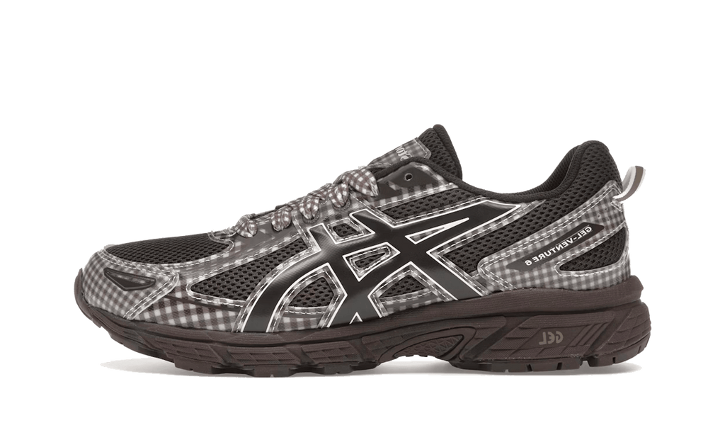 ASICS Gel - Venture 6 x Story mfg. Reddish Brown Gingham - Got U Sneakers