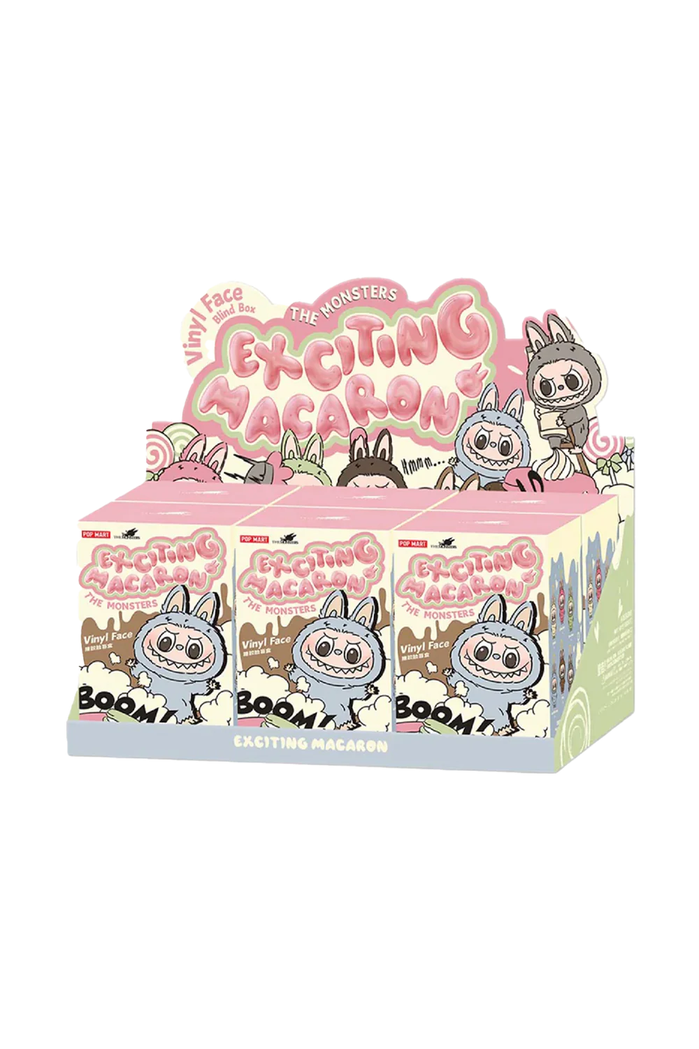 Pop Mart Labubu The Monsters Exciting Macaron – Blind Box