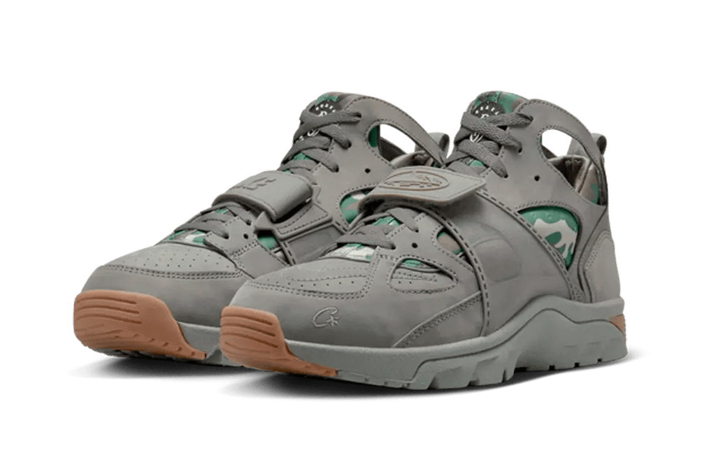 Nike Air Trainer Huarache Corteiz Gully Grey - Got U Sneakers