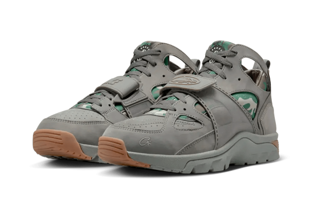 Nike Air Trainer Huarache Corteiz Gully Grey - Got U Sneakers