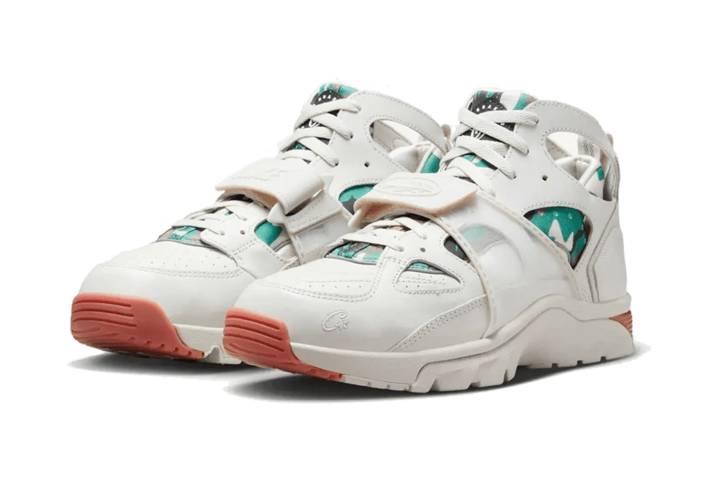 Nike Air Trainer Huarache Corteiz Light Bone - Got U Sneakers