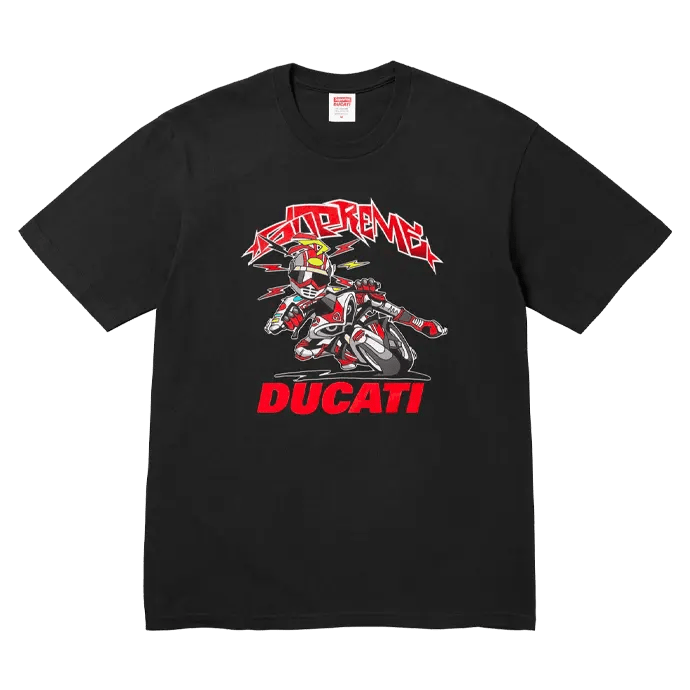 Supreme Ducati Bike Tee Black - Got U Sneakers