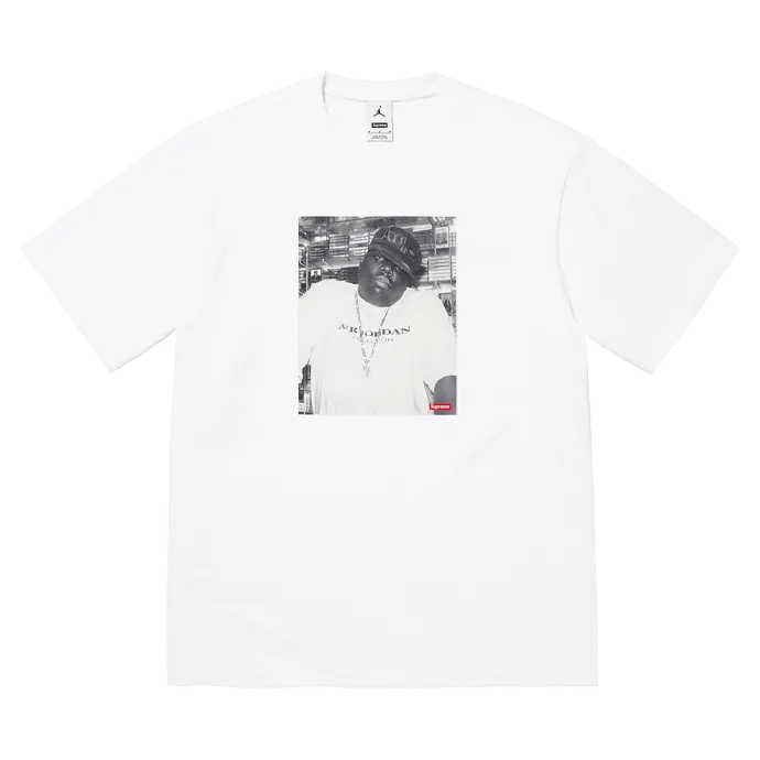 Supreme Jordan Biggie S/S Top White - Got U Sneakers